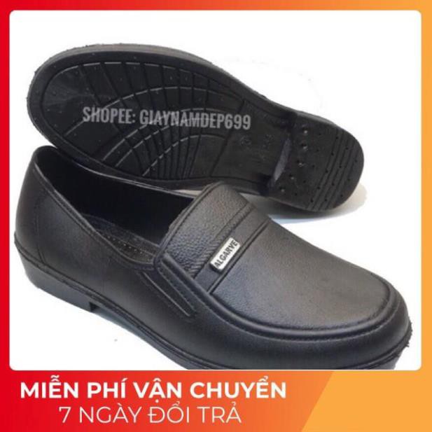 FREE SHIP Giày nhựa nam đi mưa