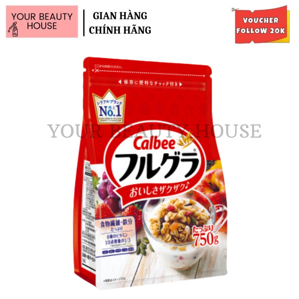 Ngũ cốc tăng - giảm cân Calbee Nhật Bản