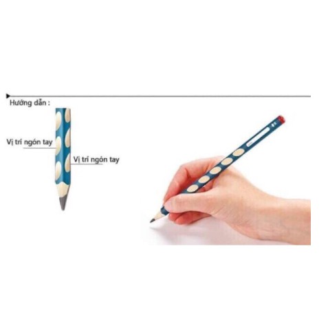 [Sỉ 2,5k / cây] 1 cây bút chì định vịi tay cầm cho bé [MUA 12 CÂY TẶNG 1 CÁI CHUỐT CHÌ]