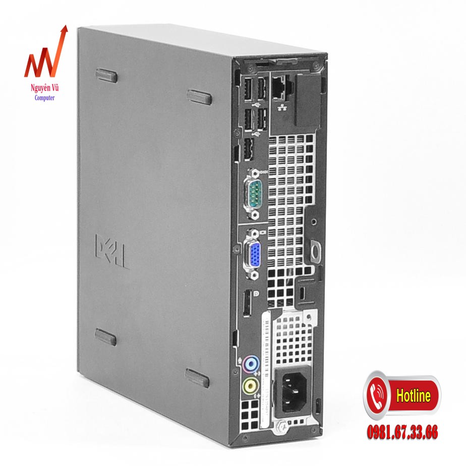 Máy tính đồng bộ siêu bền DELL Optiplex 990-USFF Core i3-2100/4GB ram/160GB HDD hàng châu âu | BigBuy360 - bigbuy360.vn