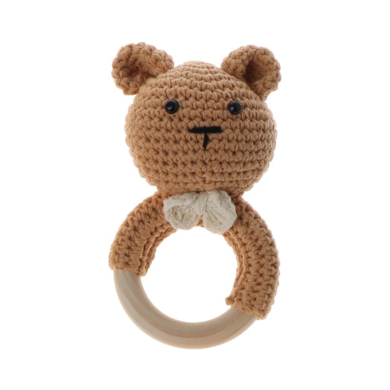 Đồ Chơi Treo Chất Liệu Không BPA Màu Sắc Tự Nhiên Cho Bé Sơ Sinh