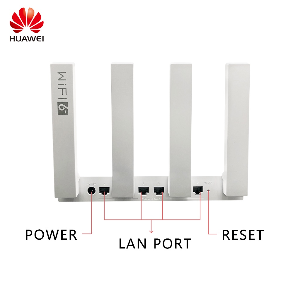 Bộ phát Router Wifi HUAWEI WS7200 AX3 high ver. 256mb+128mb 3000mbps open market - Bản quốc tế chính hãng Digiworld