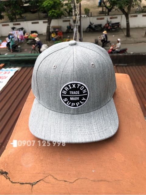 Nón snapback BRIXTON, nón hiphop cool ngầu