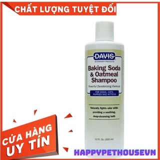 Sữa tắm khử mùi hiệu quả cho thú cưng chó mèo Davis Baking Soda 355ml