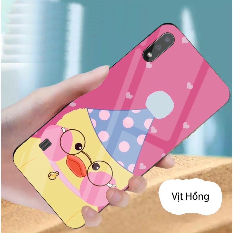 Ốp SAMSUNG M10, A01 mặt kính gương bóng