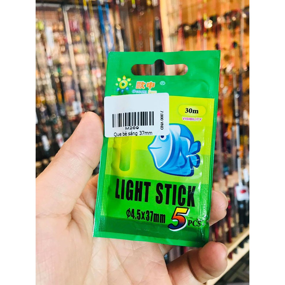 QUE BẺ SÁNG SỬ DỤNG CHO LANCER,CÂU ISO,CHO PHAO CÂU ĐÊM