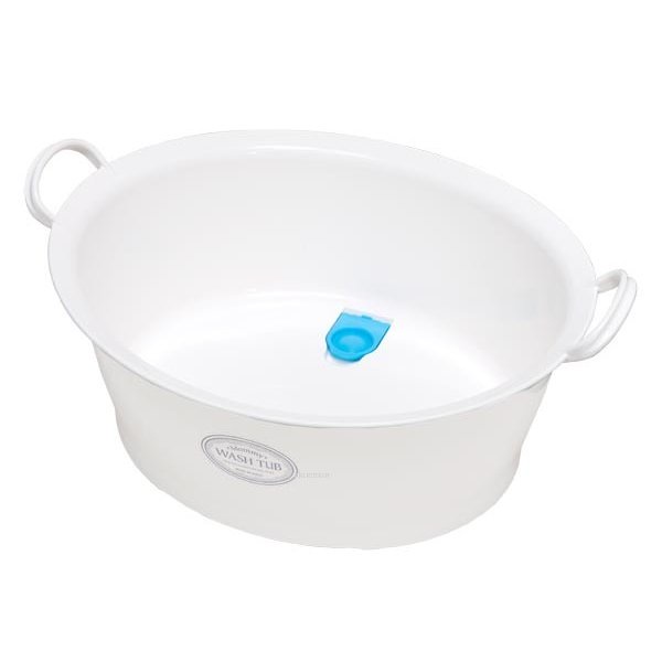 [Hỏa tốc HCM] Chậu nhựa tròn rửa chân tay, giặt quần áo đa năng Inomata Wash Tub 12 lít nội địa Nhật Bản