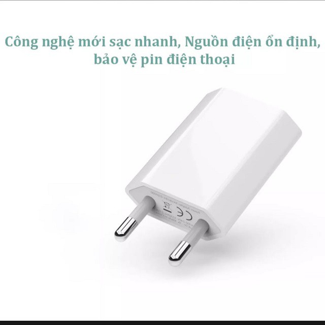 củ sạc iphone 5, 6, 7, 8, X, 11 cóc sạc dài không kén máy, không báo lỗi, không loạn cảm ứng