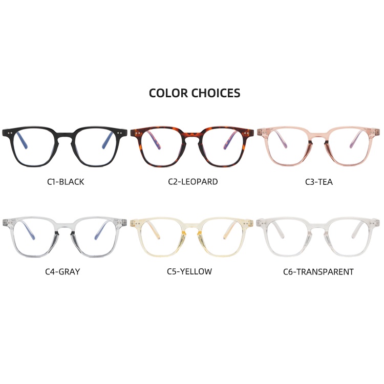 Kính Mát Gọng Vuông Chống Ánh Sáng Xanh Thời Trang Dành Cho Nam Và Nữ 2021