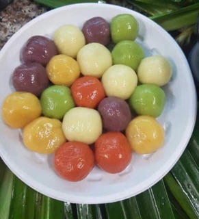 Hoa Bó Phón Xôi Cơm Màu Vàng