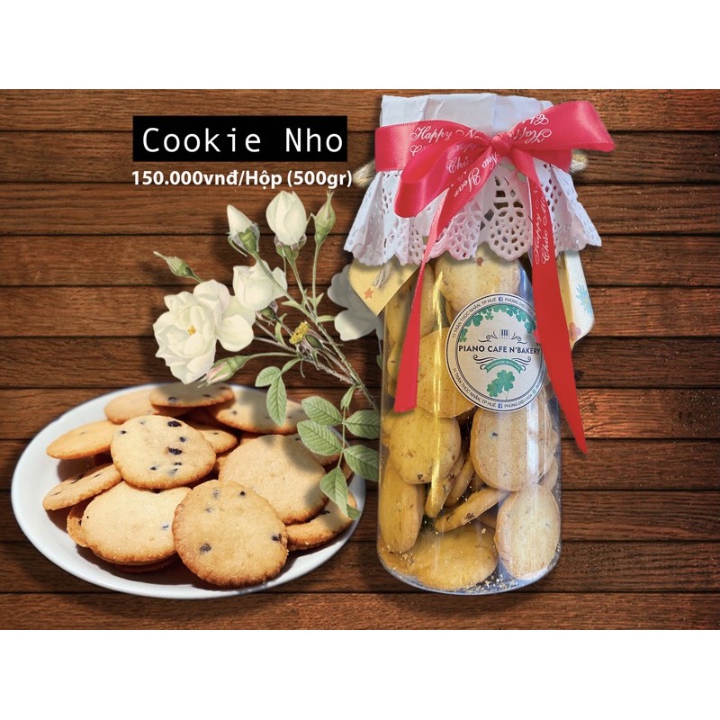 Bánh Cookie nho handmade siêu ngon hộp 500g | BigBuy360 - bigbuy360.vn
