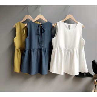 Áo baby doll sát nách