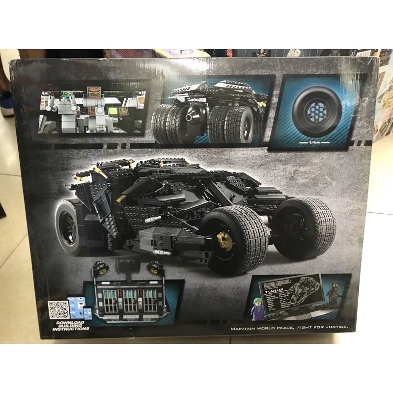 Đồ chơi xếp hình Leji 96071 Lepin 07060 Jisi 7111 Batman Tumbler