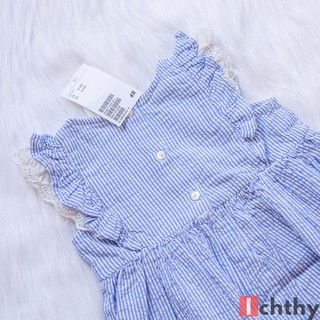 Váy sọc xanh - Thời trang HM