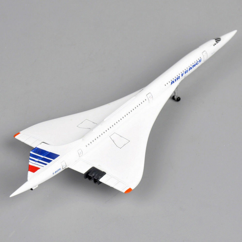 Đồ Chơi Máy Bay Pháp 1976-2003 USSELL Concorde 1/400