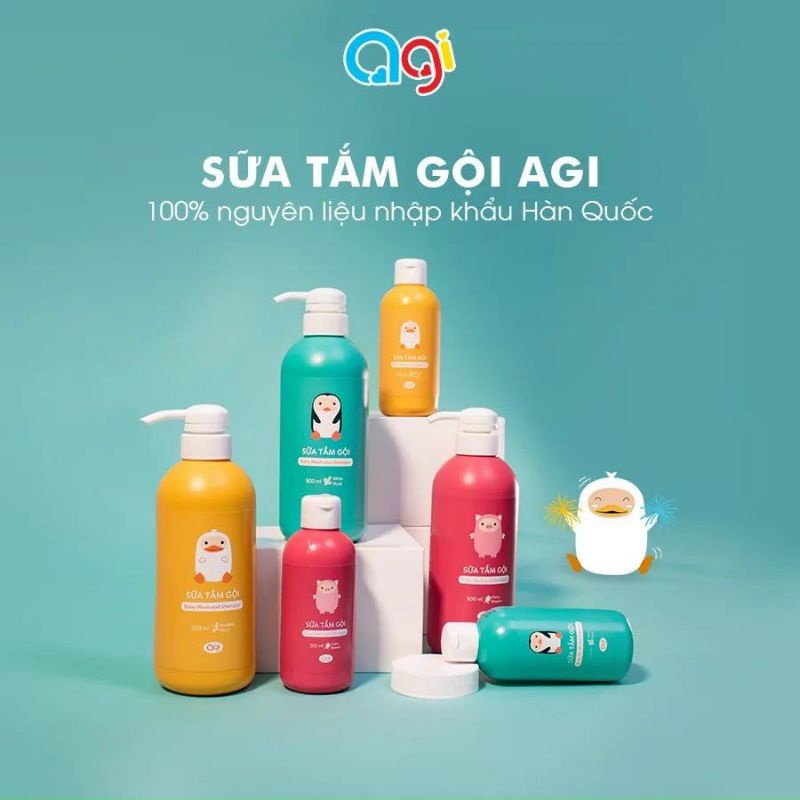 Sữa tắm gội 2 in 1 cho bé 500ml có vòi mới