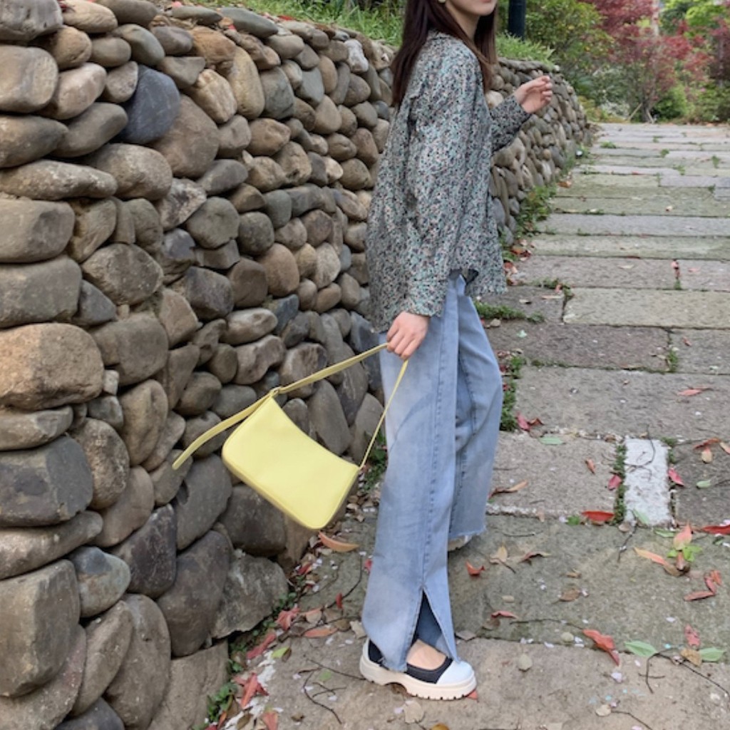 Túi đeo vai phong cách retro xinh xắn cho nữ, kiểu dáng Hàn Quốc TC24