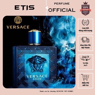 Nước Hoa Nam Eros bản EDT dung tích 100ml - Dầu thơm nam tính lưu hương lâu hương thơm quyến rũ - sang trọng lịch lãm