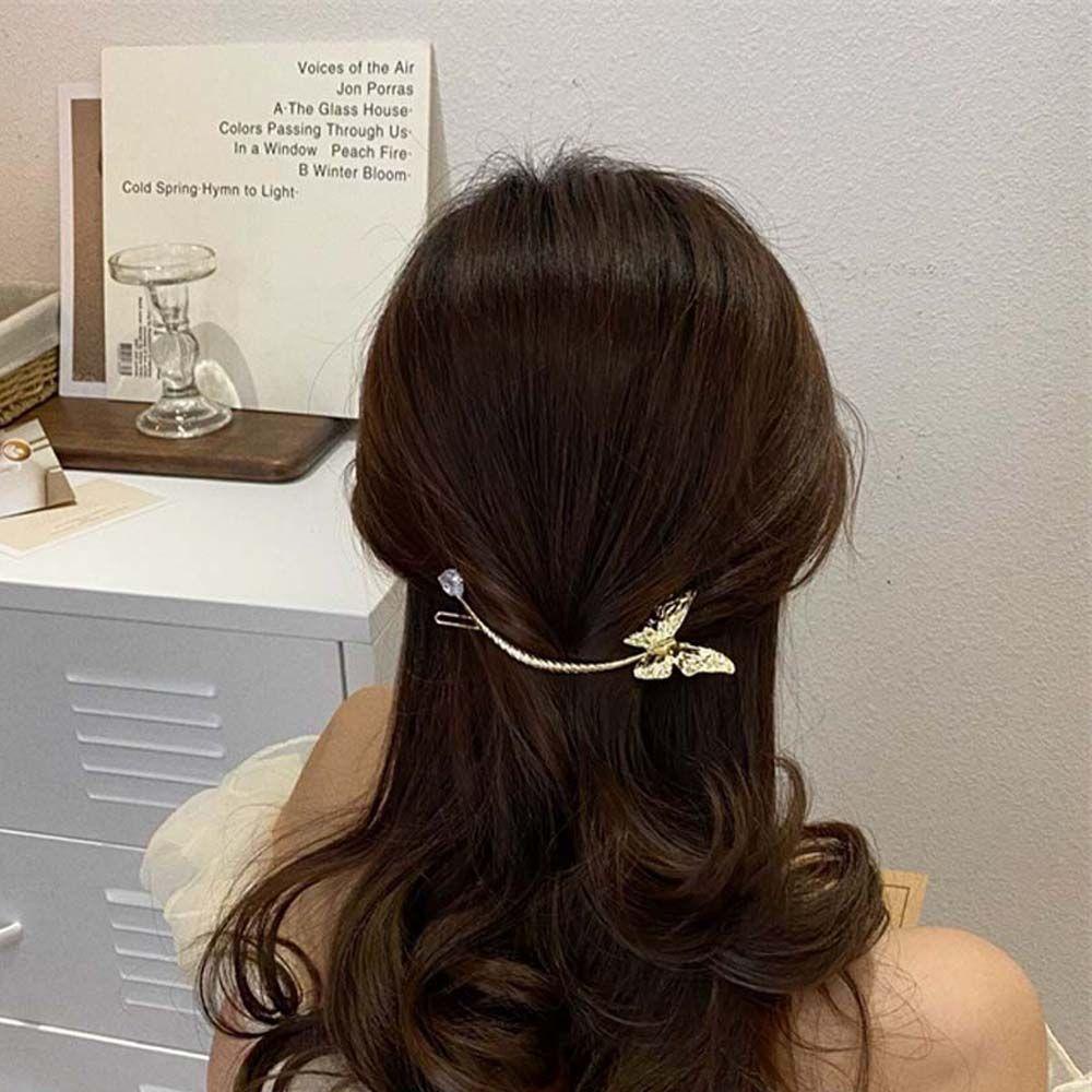 Kẹp Tóc Hình Bướm Dễ Thương Ngọt Ngào|Dây Buộc Tóc Xinh Xắn Dành Cho Nữ