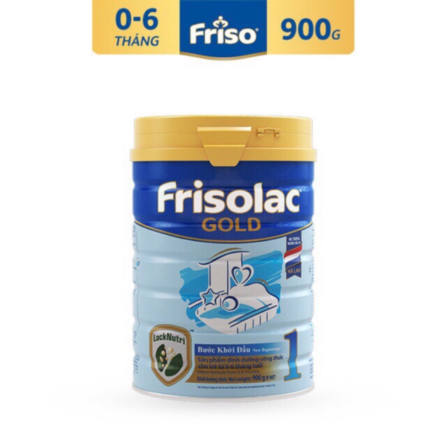 Sữa Frisolac gold 1 900g