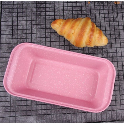 Khuôn Chữ Nhật Chống Dính Làm Bánh Mì/Bánh Bông Lan/Bánh Mình Hoa Cúc/Bánh Gối 2 size 20.5- 25 cm-30 cm