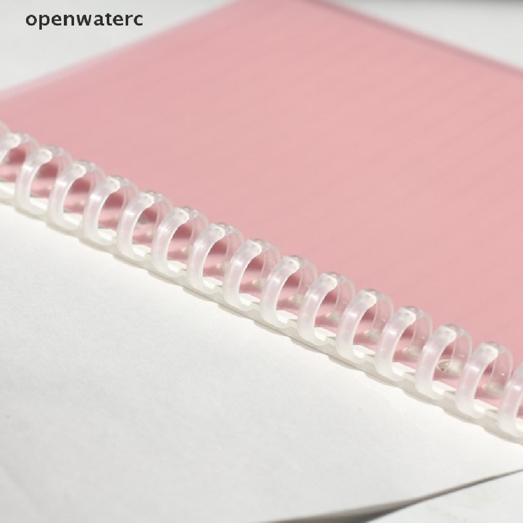 Set 5 Vòng Xoắn Ốc 30 Lỗ Bằng Nhựa Chuyên Dụng Cho Văn Phòng vn