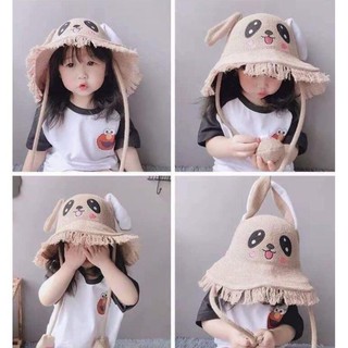 ⛔FREESHIP⛔ Mũ tai thỏ giật cho bé