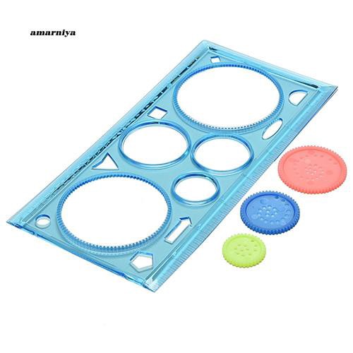 Thước vẽ đa năng họa tiết sáng tạo