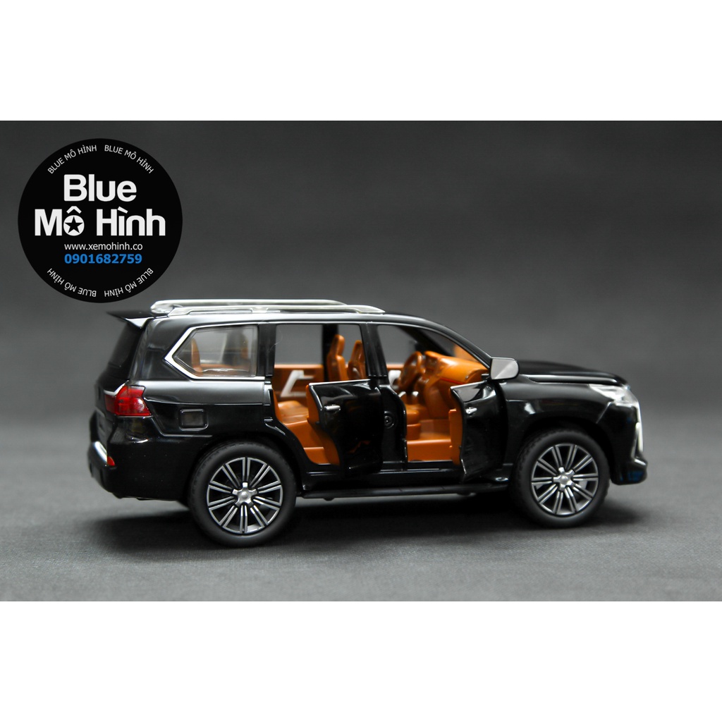 Blue mô hình | Xe mô hình Lexus LX570 New SUV mở hết cửa tuyệt đẹp 1:24