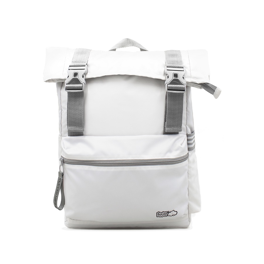 Ba Lô CLEVERHIPPO Kool Urban Roller Trắng BKU5203/WHITE