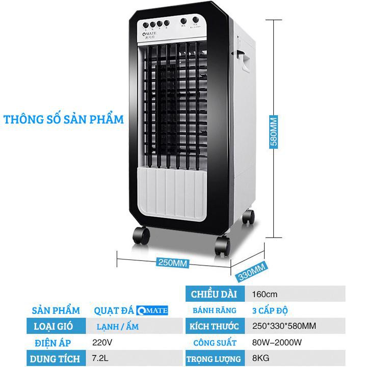 Quạ đá, quạt hơi nước, quat điều hòa không khí | BigBuy360 - bigbuy360.vn