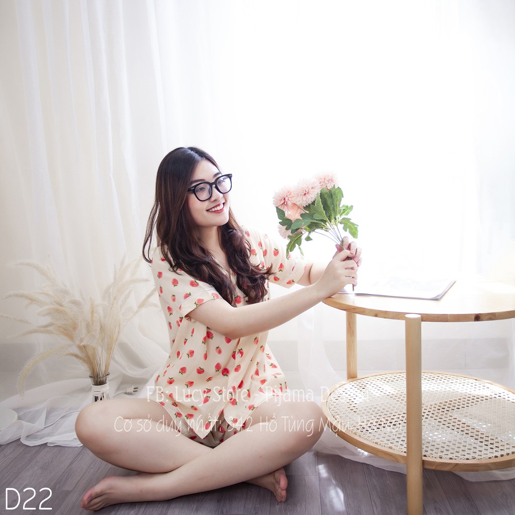 Đồ Bộ Đồ Ngủ Pijama Nữ Cao Cấp Thiết Kế Thanh Lịch Vải Đũi Mềm Mại Êm Ái Thoáng Mát | BigBuy360 - bigbuy360.vn