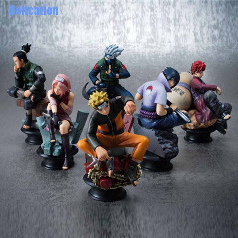 Mô hình ELEBUY kiểu nhân vật Gaara Kakashi kích thước 7cm