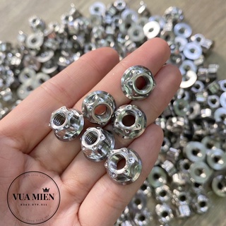 Tán hở 6li m3 vua miên inox 304 gắn cho các dòng xe