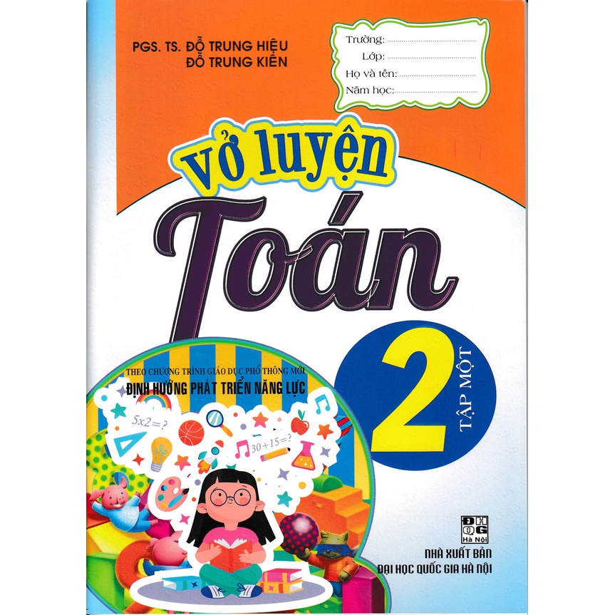 Sách - Combo Vở Luyện Toán - Học Tiếng Anh Bằng Hình Ảnh - Những Bài Làm Văn Mẫu Lớp 2 (Bộ 4 Cuốn)