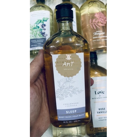 Sữa tắm dưỡng thể, thư giãn, siêu bọt dòng AROMATHERAPY Bath and Body Works