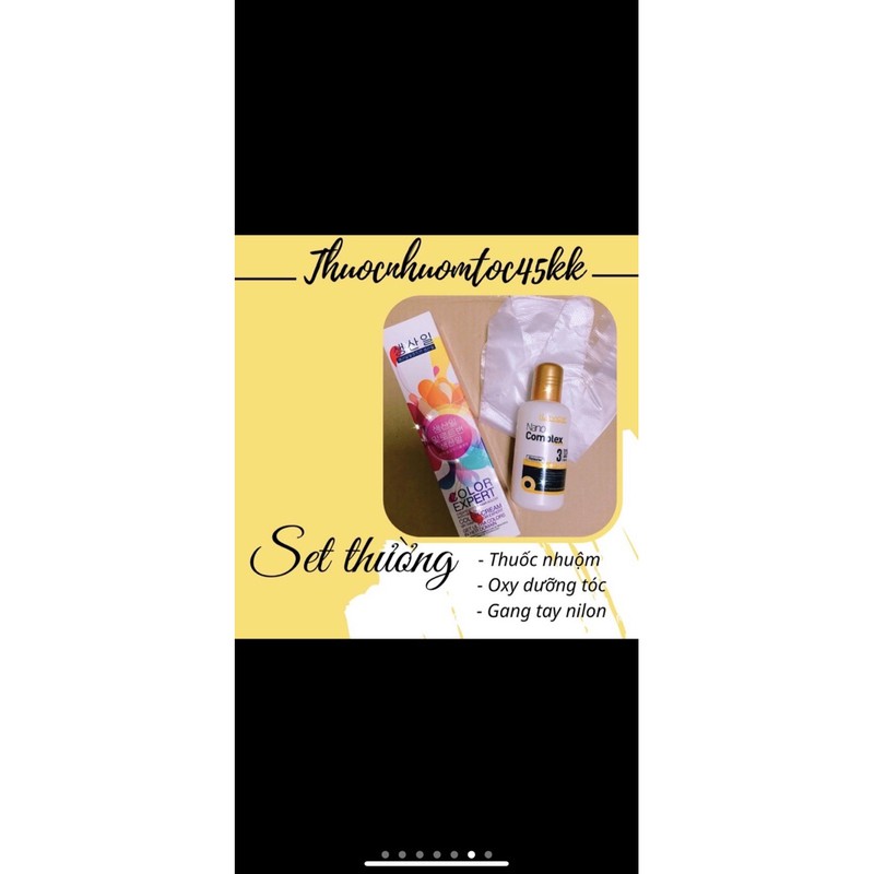 Thuốc nhuộm màu Nâu lạnh ảnh thật khách nhuộm | BigBuy360 - bigbuy360.vn