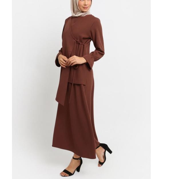 Đầm Dài Tay Ngắn Thời Trang Cho Phụ Nữ Hồi Giáo Y8