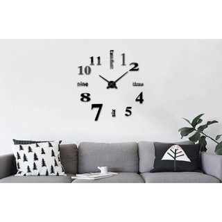 Đồng Hồ dán tường Sparkling 3D Acrylic