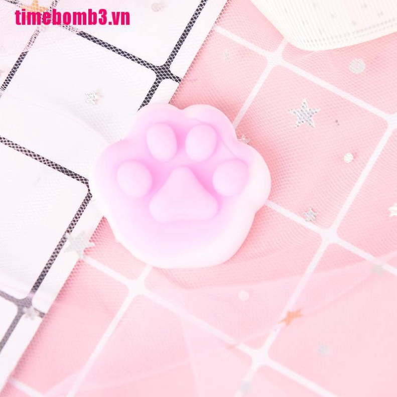 1 Đồ Chơi Squishy Hình Chân Mèo Giúp Giảm Căng Thẳng