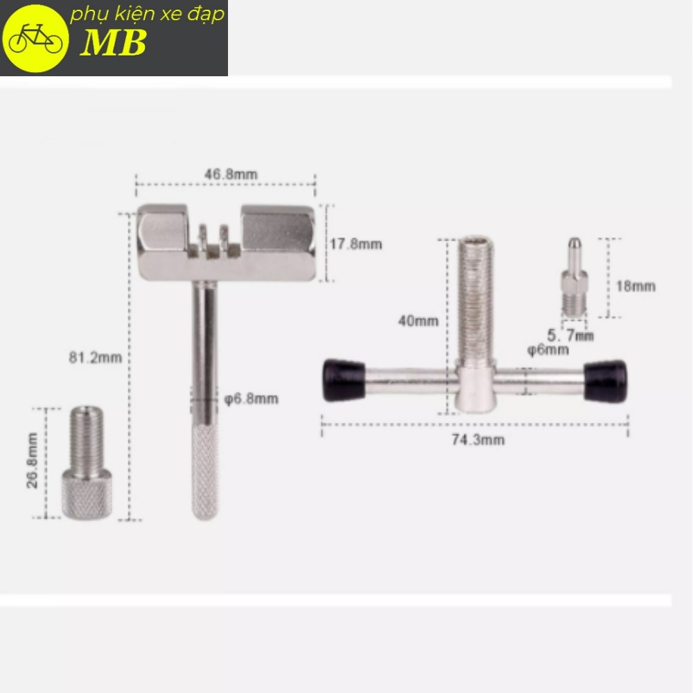 Bộ tháo mắt sên xe đạp - cảo cắt sên xích xe đạp