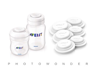 miếng chặn bình trữ sữa Avent natural