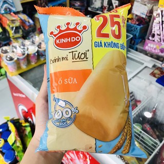 Lốc 10 Bánh mì tươi Ổ SỮA KINH ĐÔ 100 gram