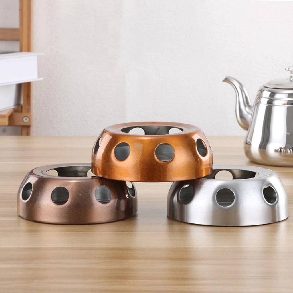 Đế Hâm Nóng Bình Trà Bằng Thép Không Gỉ Tiện Dụng Khi Đi Cắm Trại