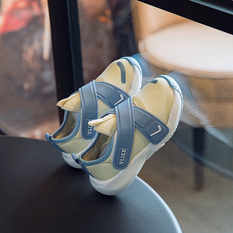 [Hàng Có Sẵn Bán Chạy] Giày Canvas Đế Mềm Thoáng Khí Có Khóa Màu Kẹo Đơn Giản Dễ Phối Đồ Mùa Thu Cho Bé Gái