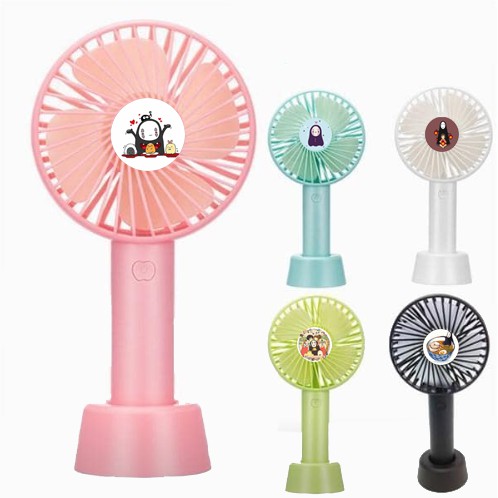 Quạt sạc vô diện QSI17 cute dễ thương quạt usb hoạt hình