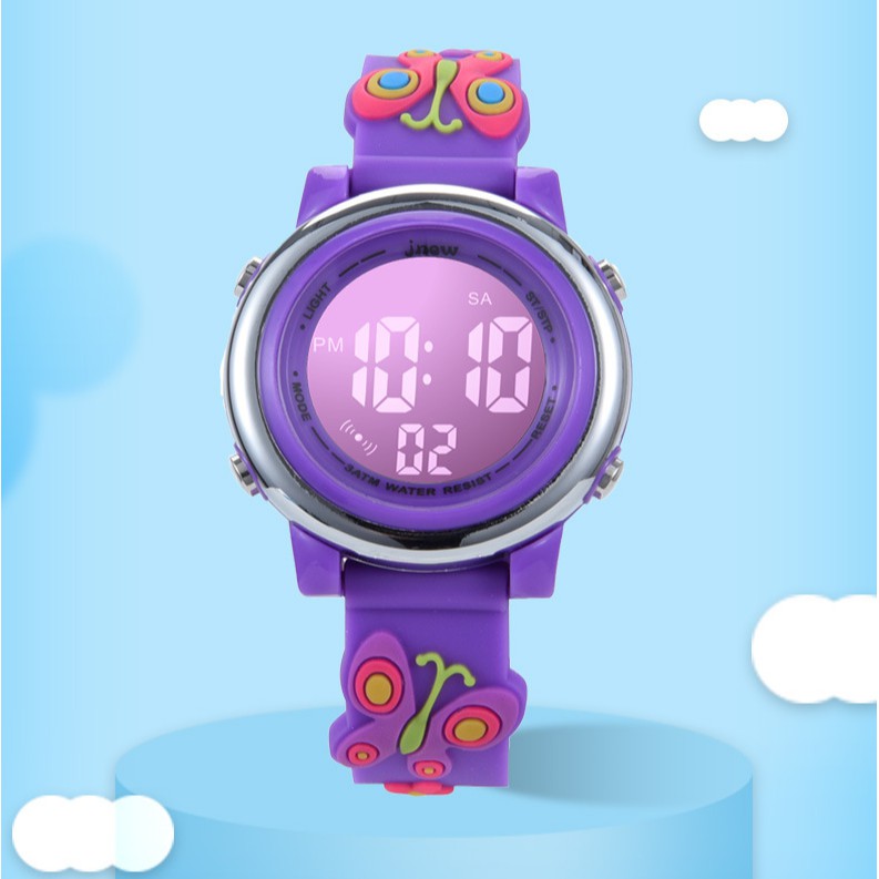 JNEW Đồng hồ điện tử dạ quang trẻ em, đồng hồ học sinh, đồng hồ điện tử đa năng thể thao ngoài trời thời trang led | BigBuy360 - bigbuy360.vn