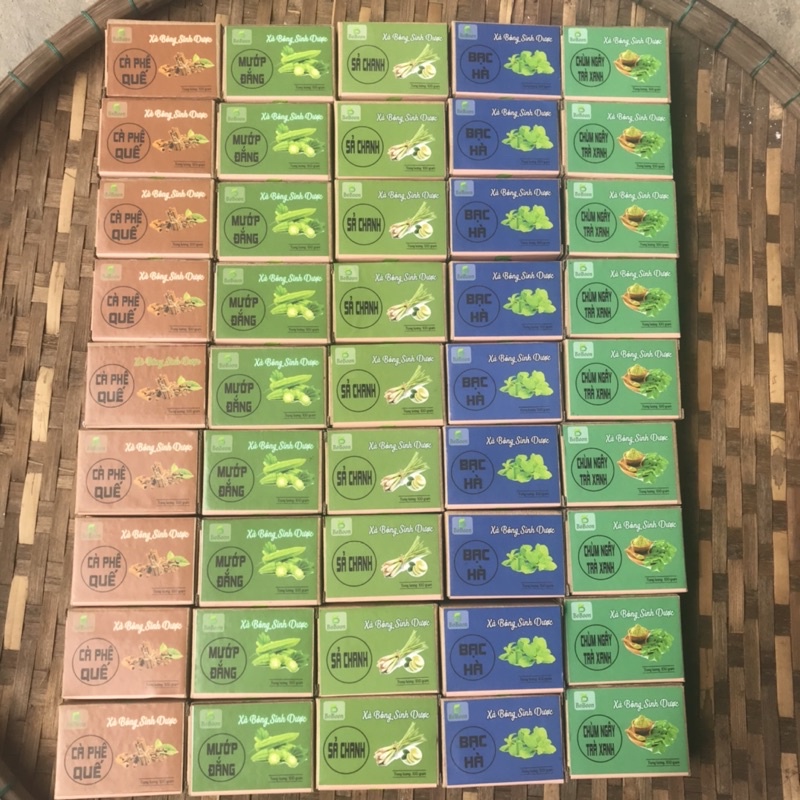 Xà bông mướp đắng Boboon handmade sạch mụn lưng, tẩy tế bào chết, trắng da | BigBuy360 - bigbuy360.vn