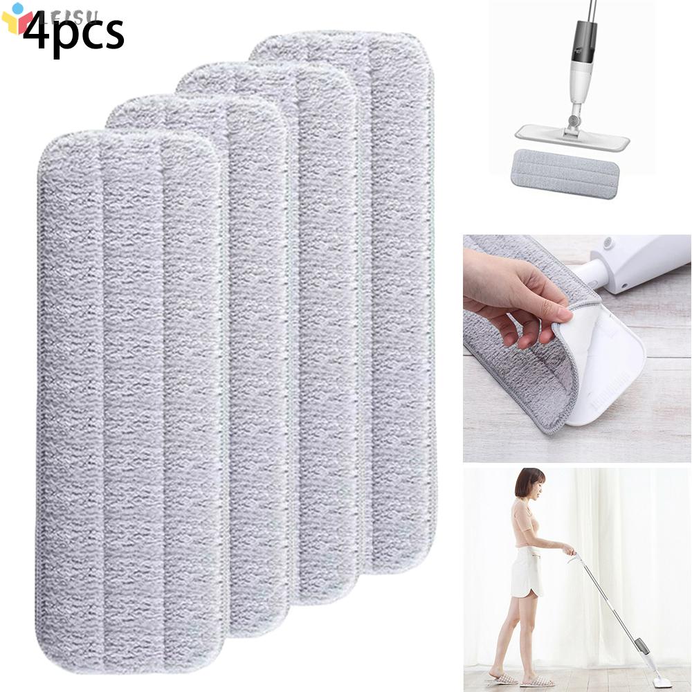 MICROFIBER Set 4 Đầu Lau Nhà Thay Thế Bằng Sợi Micro Cho Xiaomi Mijia Deerma Tb500 Tb800