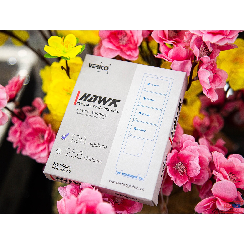 Ổ Cứng SSD Verico Hawk 128G M.2 NVME Solid State Driver - New - Full Box - Chính Hãng - BH 36 Tháng | BigBuy360 - bigbuy360.vn